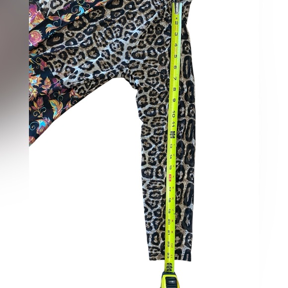 Crazy Train Women's Leopard and Floral Print Sheer Western Layering Duster XL - Picture 10 of 12